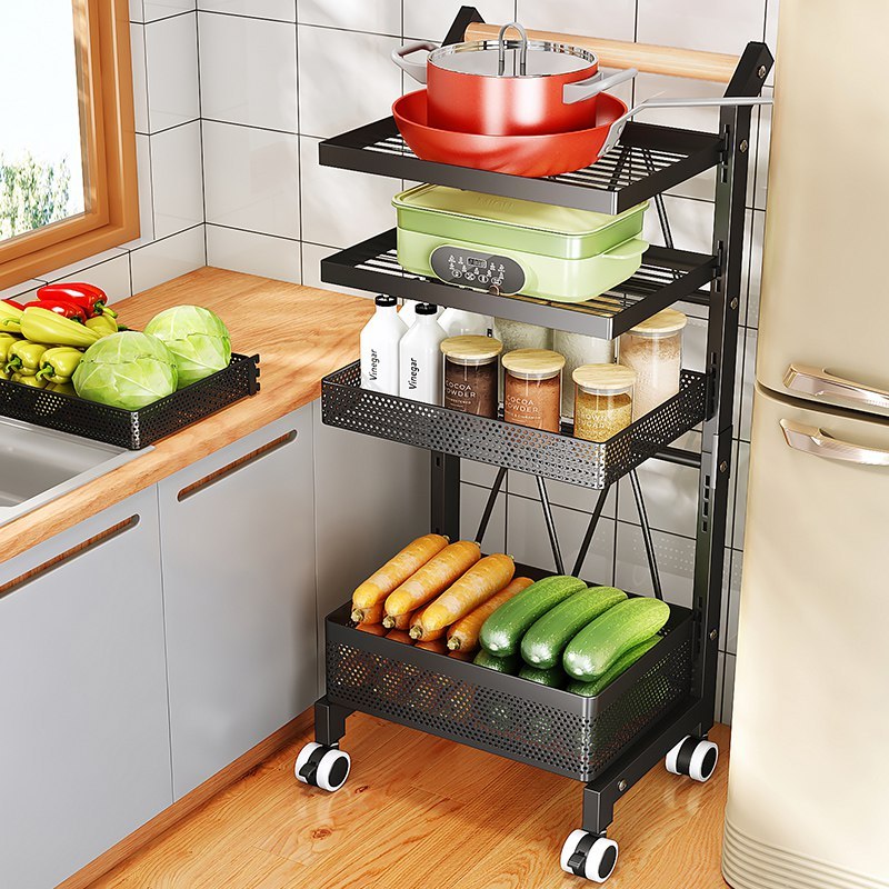 Multi-purpose trolley mesh cart