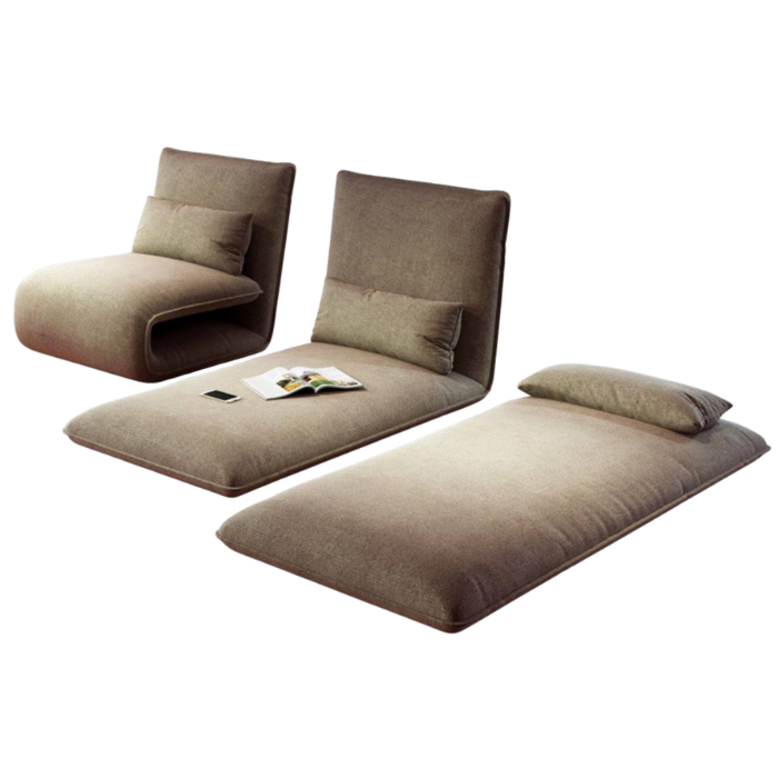Ceria Premium Foldable Floor Sofa / Multifunctional Lounger