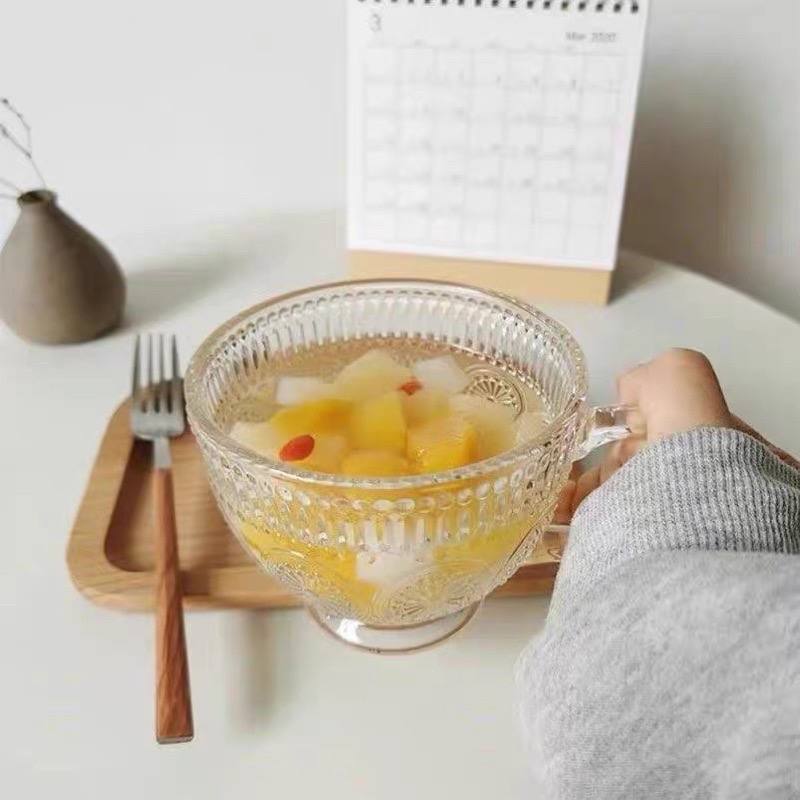 Crystal glass collection Lace glass cup