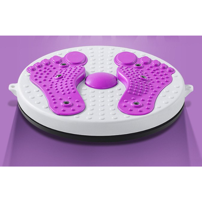 Yoga Waist Twisting Disc / Compact And Silent With Foot Massage
