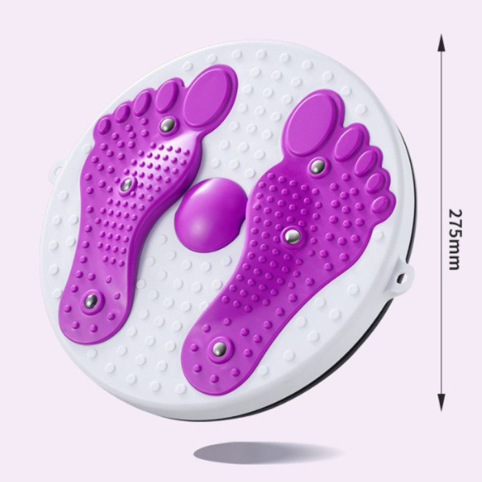 Yoga Waist Twisting Disc / Compact And Silent With Foot Massage