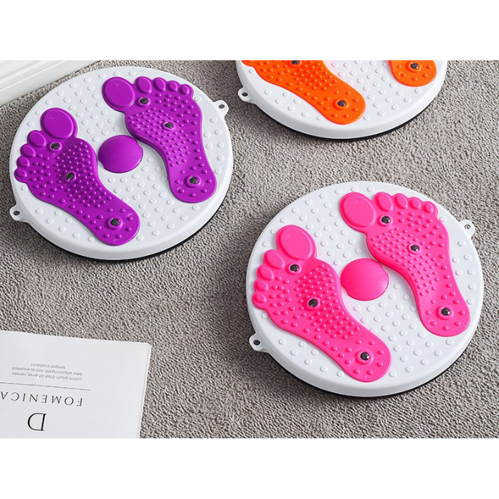 Yoga Waist Twisting Disc / Compact And Silent With Foot Massage