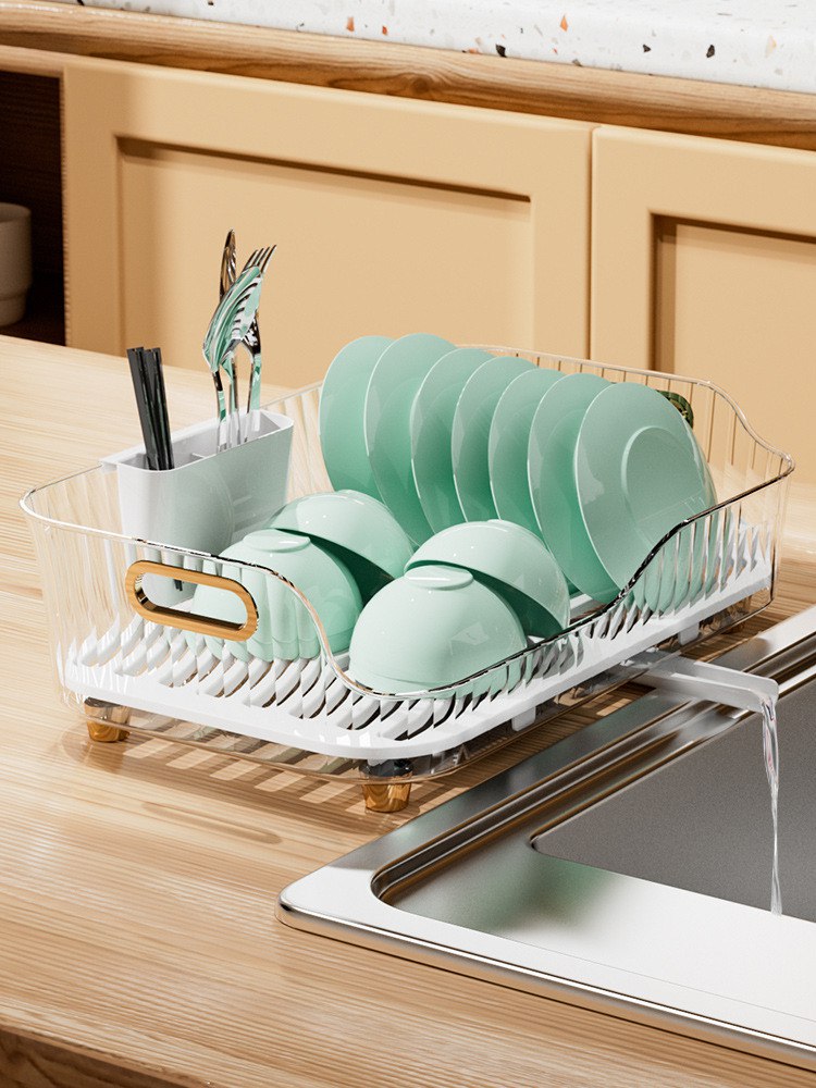 Modern luxury dish rack storage