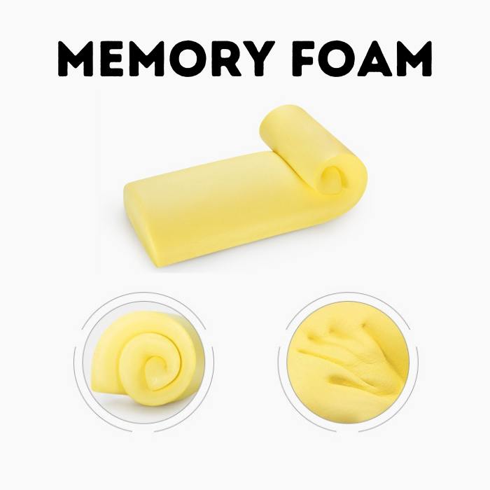 Ergonomic Lumbar Support Memory foam long pillow / sleeping support