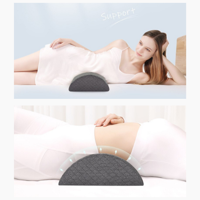 Ergonomic Lumbar Support Memory foam long pillow / sleeping support