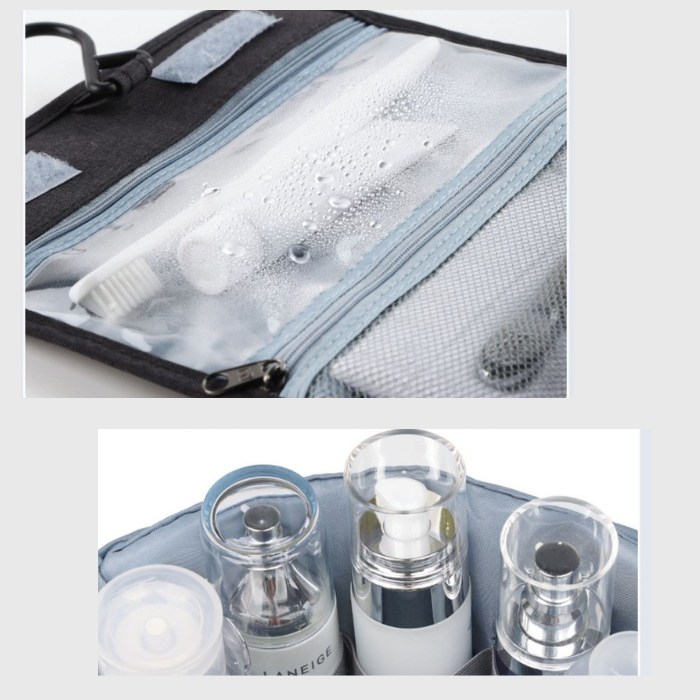 Travel organizer / Hanging Toiletry Bag / Makeup Bag Storage