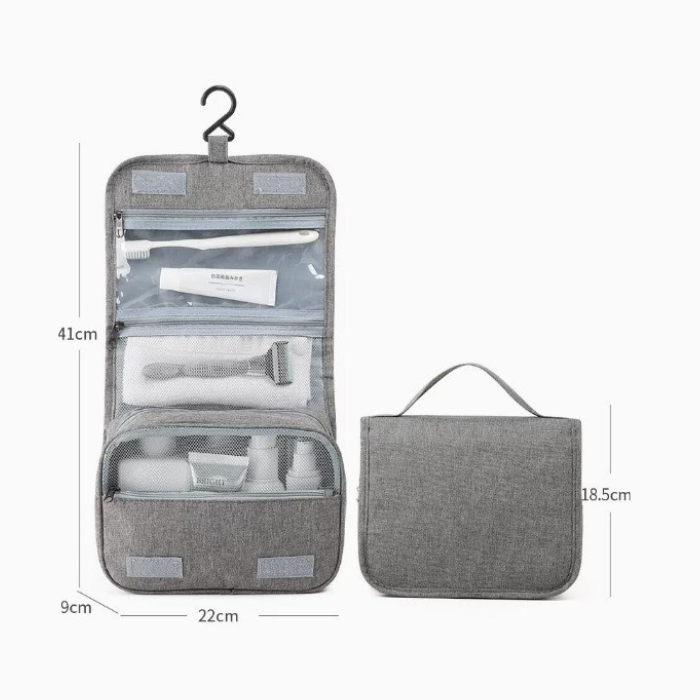 Travel organizer / Hanging Toiletry Bag / Makeup Bag Storage