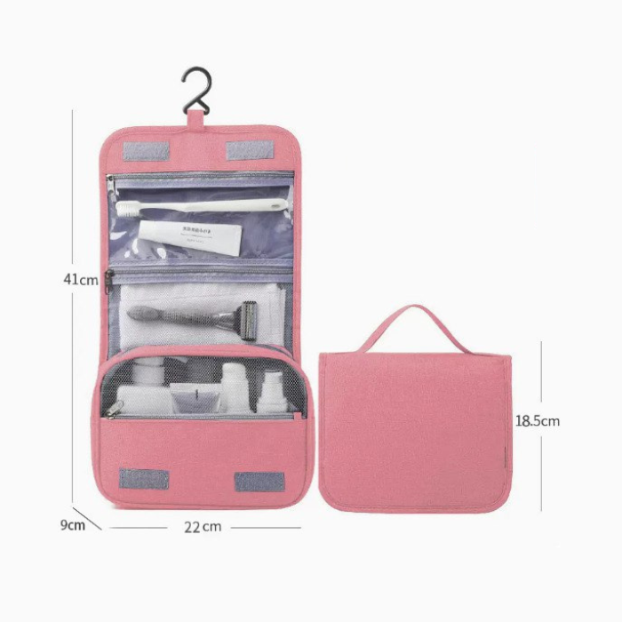 Travel organizer / Hanging Toiletry Bag / Makeup Bag Storage
