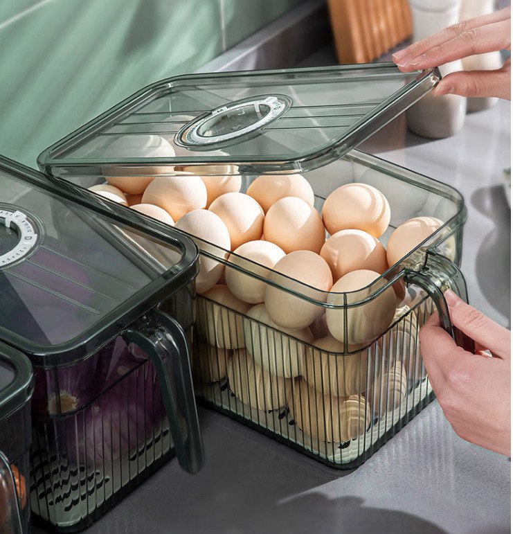Refrigerator storage box food grade / preservation box / container
