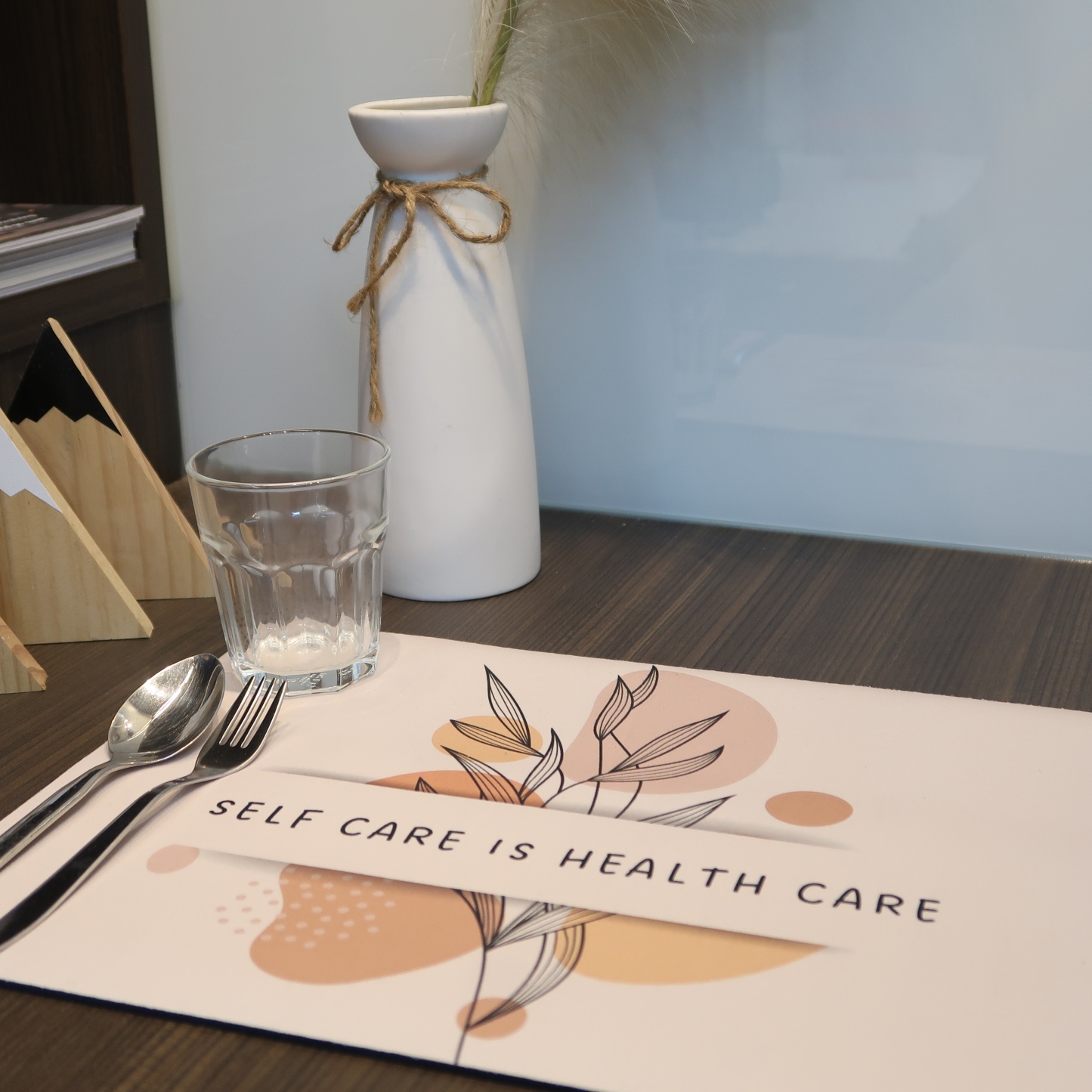 (Singapore Local self design) Custom Diatomite Non Slip Table Mat Quick Drying | Fast Absorbing