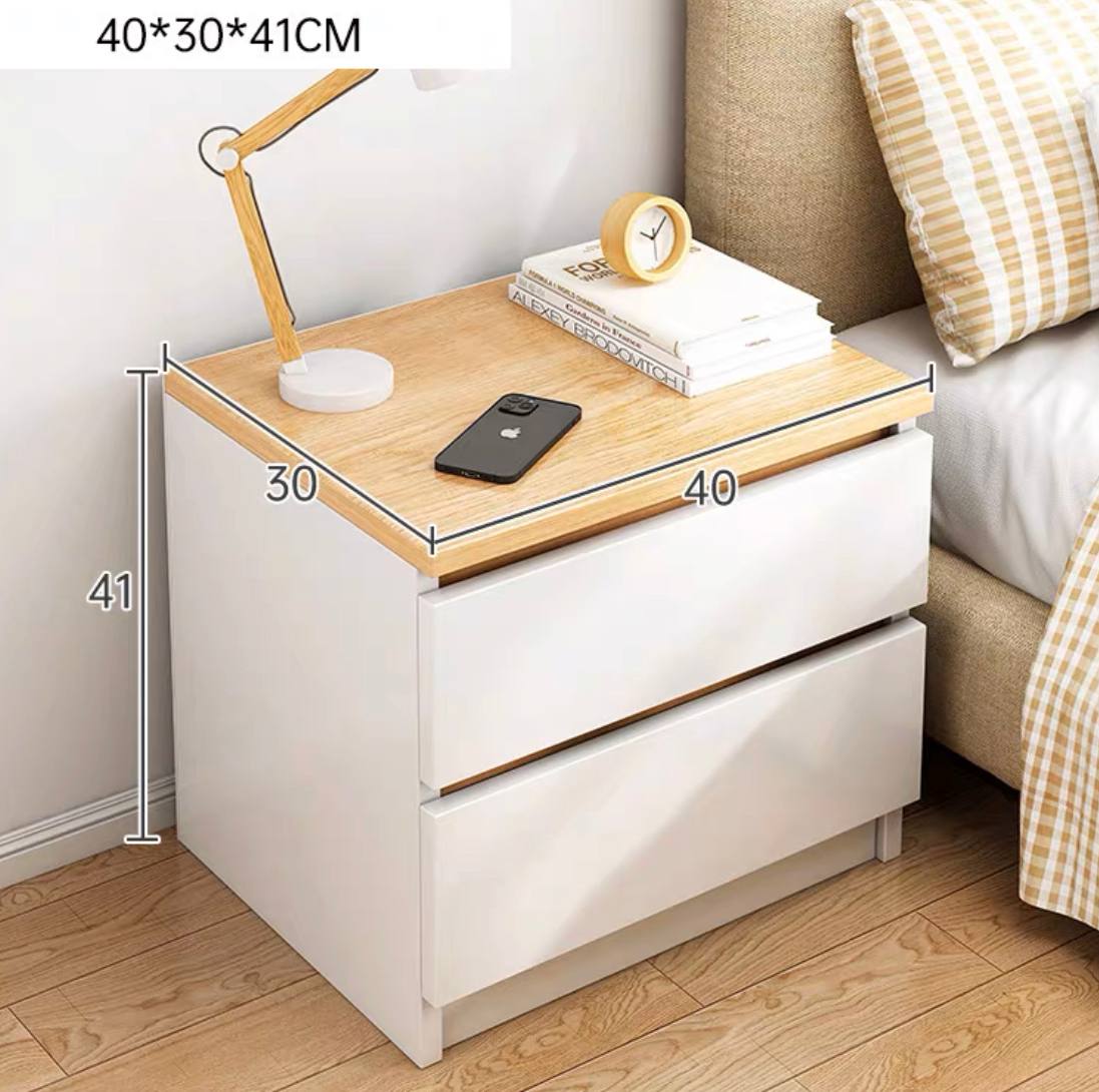 Clarion Scandinavian bedside cabinet with drawer