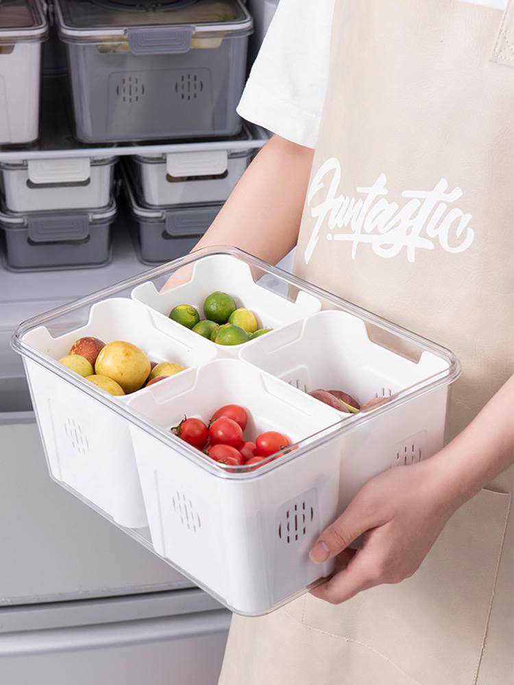 Fridge Organiser / Food Compartment storage box for Refrigerator / Container