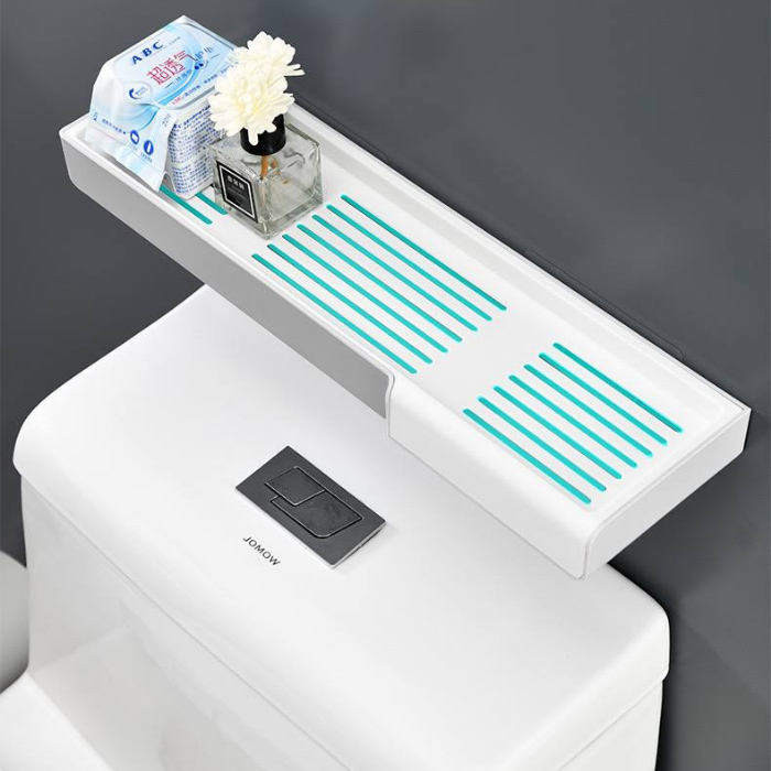 Adhesive Floating Shelf Organiser for Bathroom