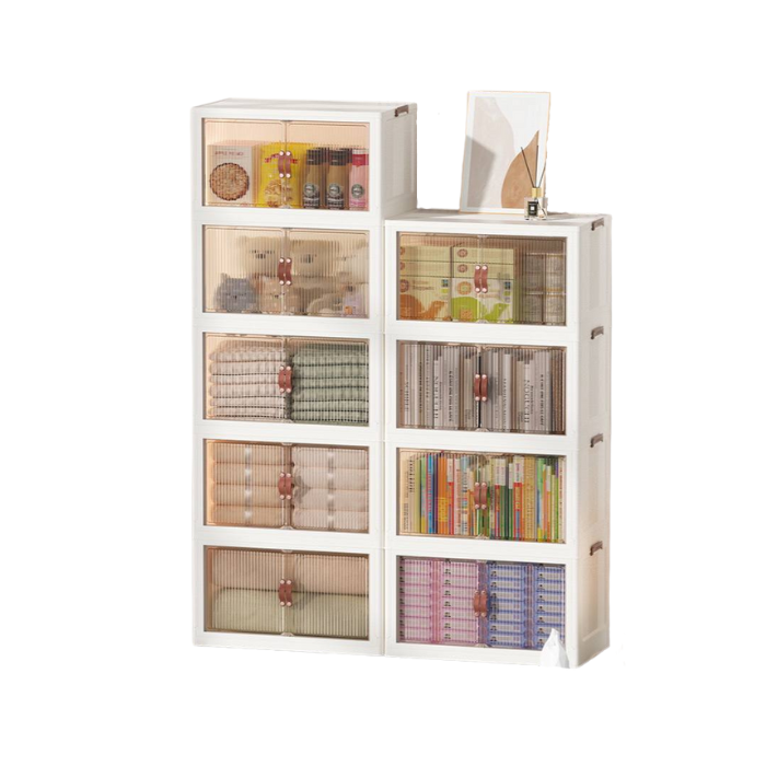 Joyco Multifunctional Collapsible Storage Bins Foldable with Lid & Wheels