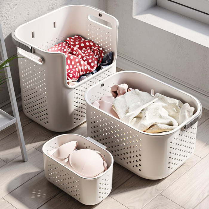 Spacedro Stackable 3 in 1 Laundry basket