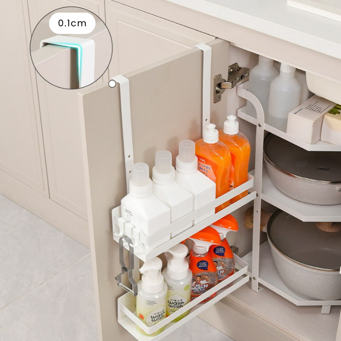 Minimalist Kitchen hanging shelf storage rack