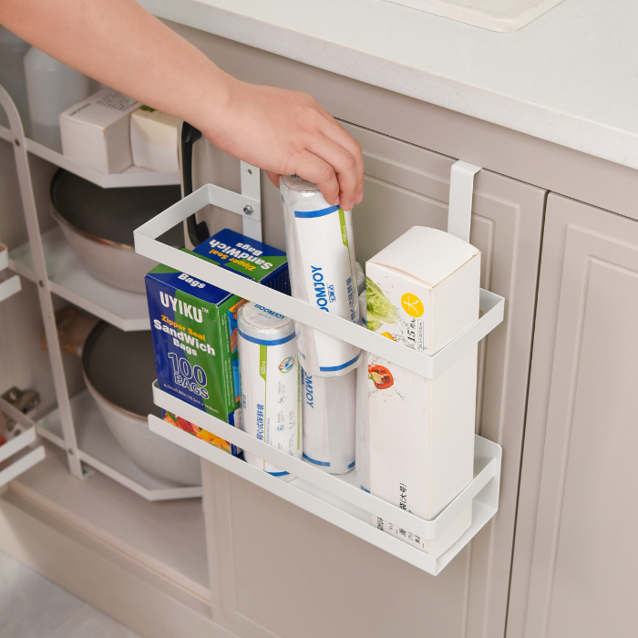 Minimalist Kitchen Cabinet hanging shelf storage rack