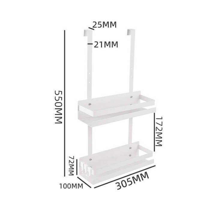 Minimalist Kitchen Cabinet hanging shelf storage rack