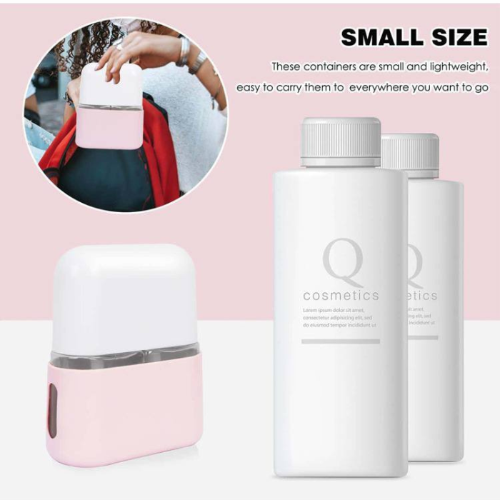 Compact Travel Bottles, Leak Proof Containers For Toiletries Kits
