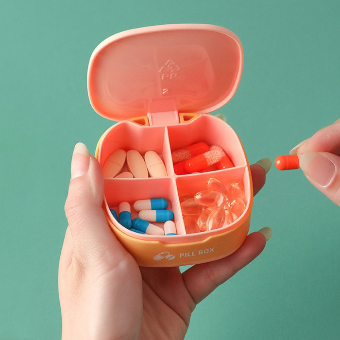 Travel Essential Portable Small Pill Medicine Box