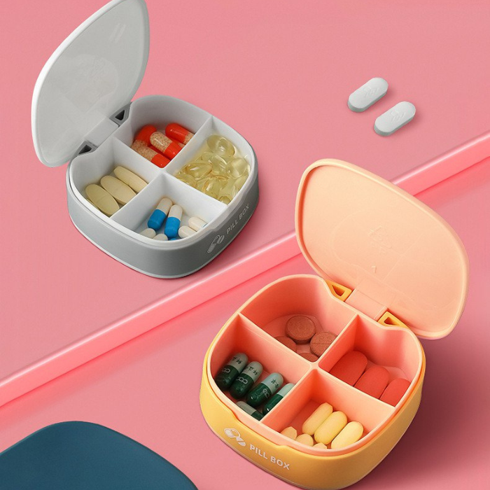 Travel Essential Portable Small Pill Medicine Box