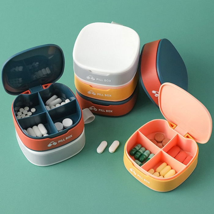 Travel Essential Portable Small Pill Medicine Box
