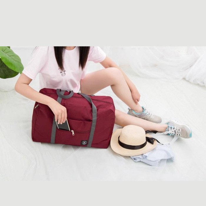 Travel Essential Foldable Multifunction Travel Bag/ Packable Duffle Bag / Tote Bag/ Shopping Bag