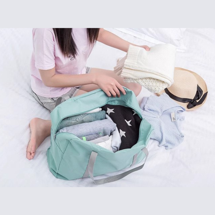 Travel Essential Foldable Multifunction Travel Bag/ Packable Duffle Bag / Tote Bag/ Shopping Bag