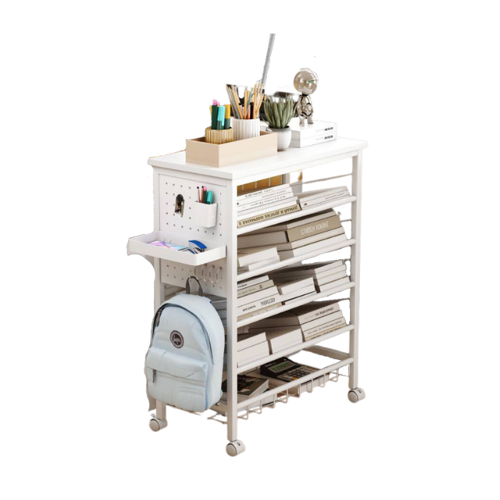 Minimalist Movable Bookshelf, Multi-layer Desktop Shelf For Placing Books And stationary