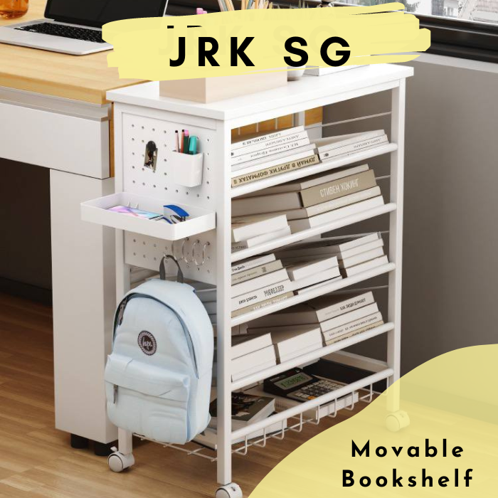 Minimalist Movable Bookshelf, Multi-layer Desktop Shelf For Placing Books And stationary