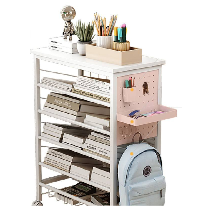 Minimalist Movable Bookshelf, Multi-layer Desktop Shelf For Placing Books And stationary