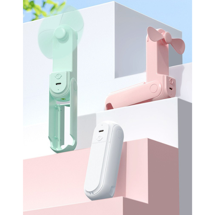 USB Rechargeable Mini Fan | Outdoor Portable Folding Handheld Small Fan