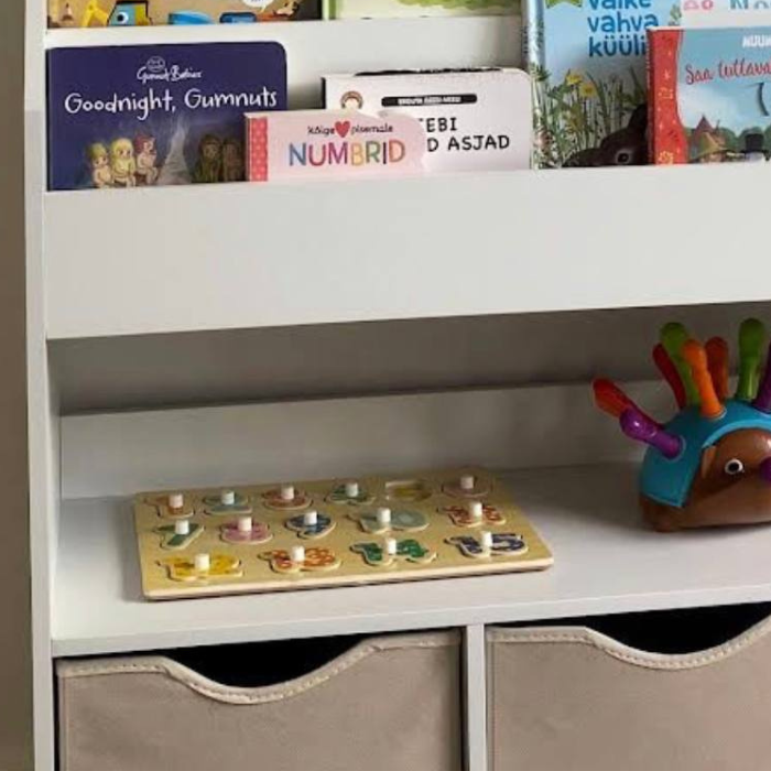 Joy Children Book case storage shelf rack / Kids Montessori rack / Nursery shelf