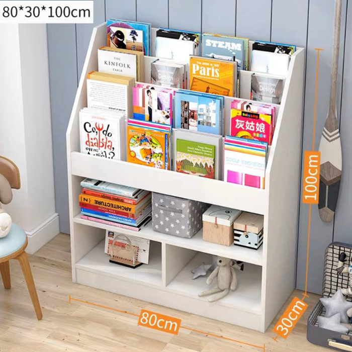 Joy Children Book case storage shelf rack / Kids Montessori rack / Nursery shelf