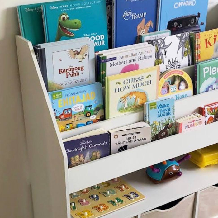 Joy Children Book case storage shelf rack / Kids Montessori rack / Nursery shelf