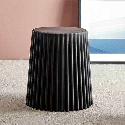 Pleated cupcake stackable stools