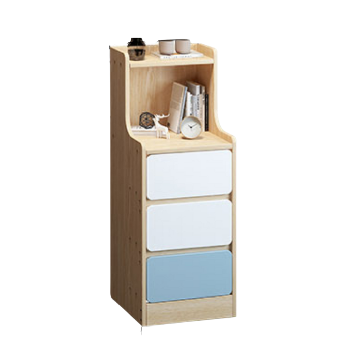 Pastel Bedside Cabinets with Drawers