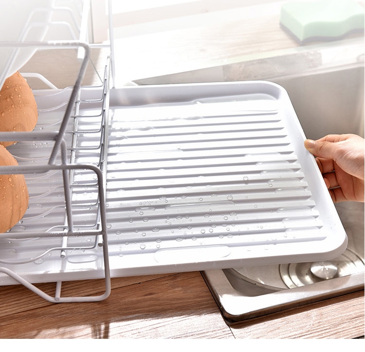 Nordic Kitchen Drying Dish Rack - Minimalist Organizer - Space Saver - Storage