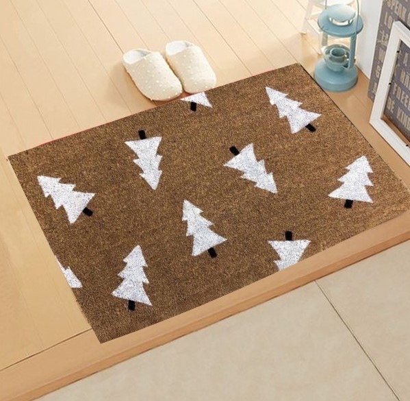Cozy soft & fluffy Christmas Floor mat / rug