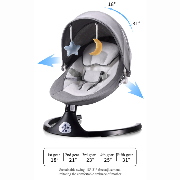 Smart electronic baby cradle / kids chair / rocker