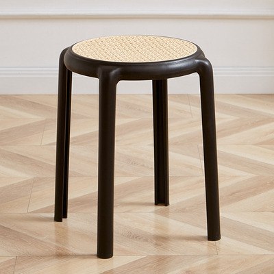 Derlyna Rattan stackable stools