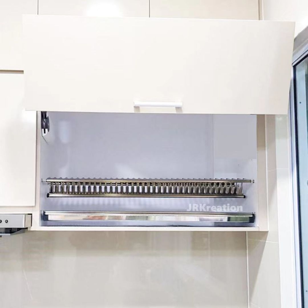 Kitchen cabinet SUS304 Stainless steel dish rack