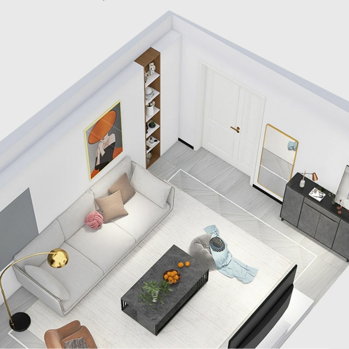 Zeryn Bold statement Coffee Console Table