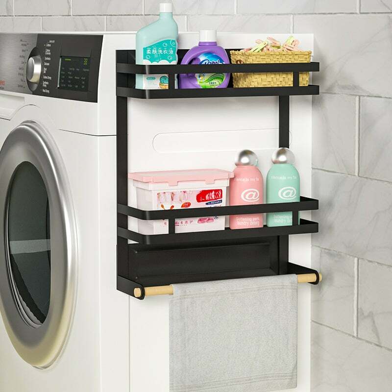 Solid Magnetic Fridge Rack Kitchen Organizer