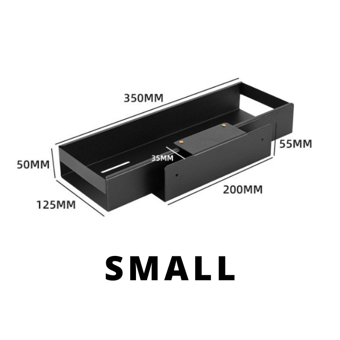Smart vertical space cabinet sliding pull-out rack | kitchen storage organizer