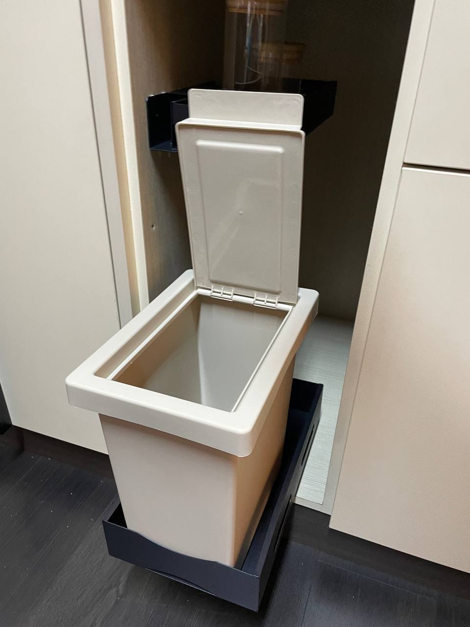 Smart vertical space cabinet sliding pull-out rack | kitchen storage organizer