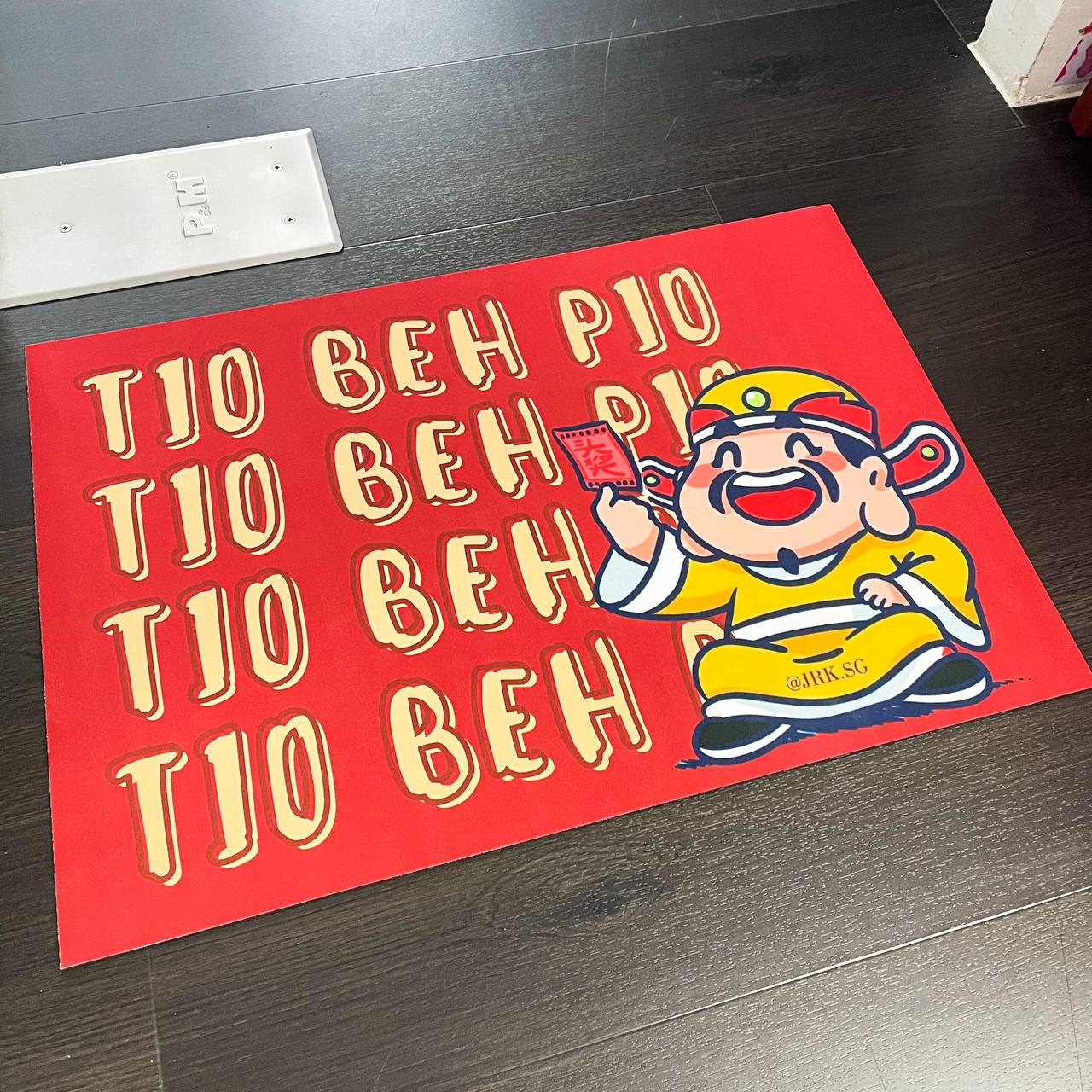 (SG DESIGNS) CNY Floor Mat Diatomite Non Slip Doormats / Bath mat / bedroom mat