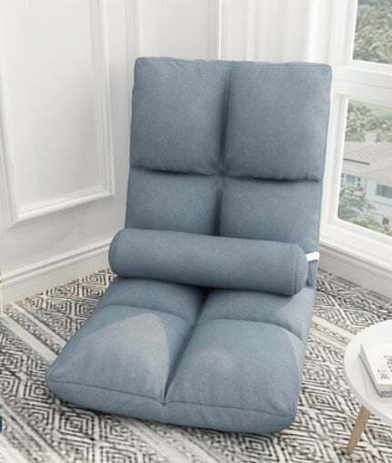 𝑺𝒂𝒇𝒆 𝒉𝒂𝒗𝒆𝒏 Reclining Lazy Floor Sofa/ Foldable Space-Saving Chair