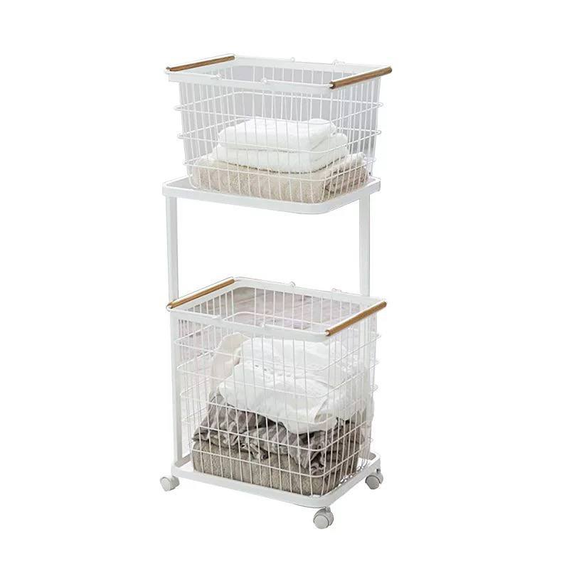 Minimalist Jipandi Metal Laundry Basket
