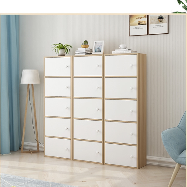 Scandinavian Storage Cabinets 3/4/5 tier | Book shelf